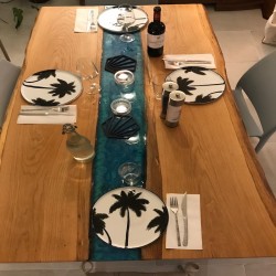 Table de repas époxy...